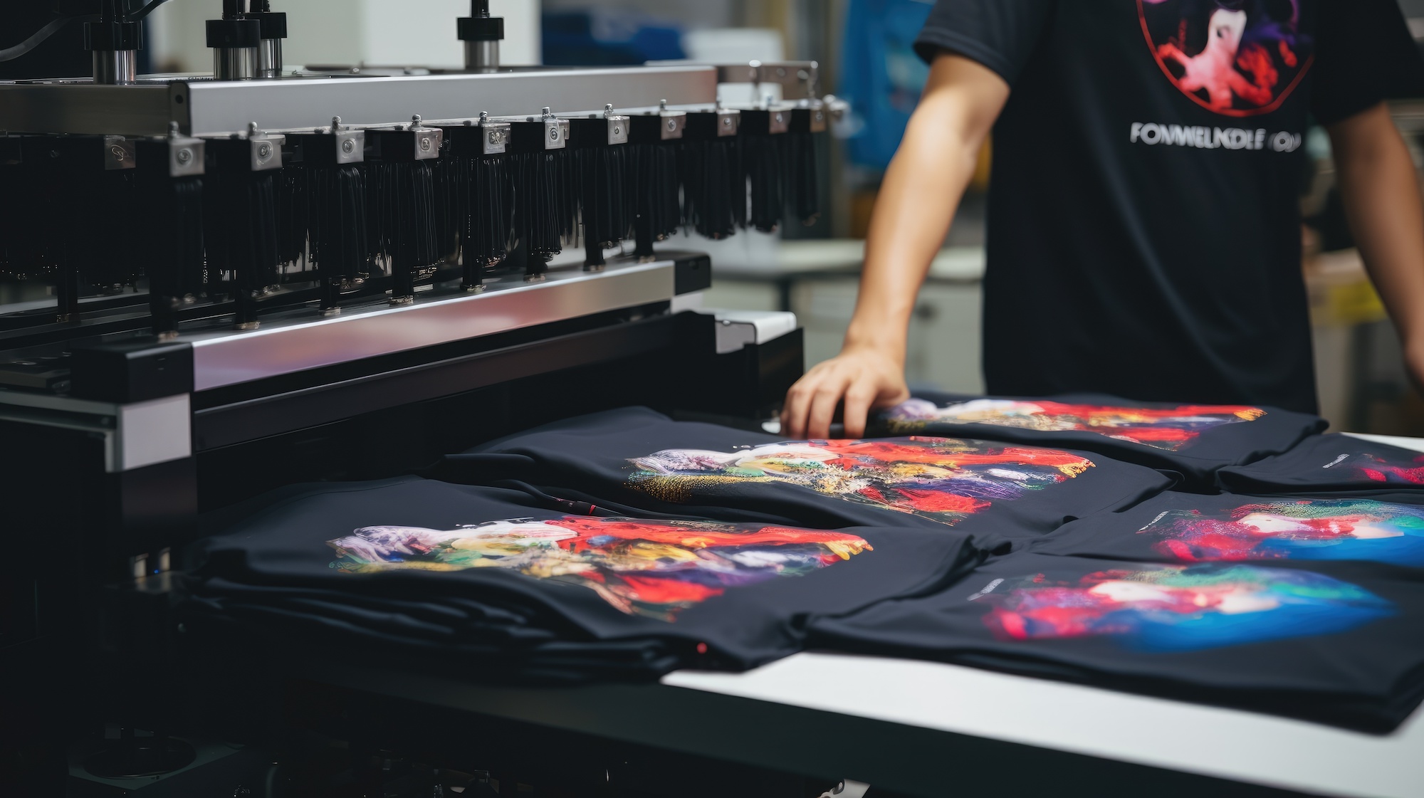 Custom T-Shirt Printing Machine